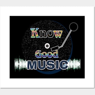 Know Good Music Posters and Art